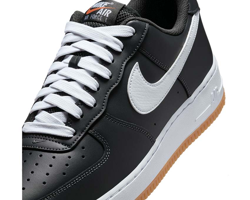  Nike Air Force 1 '07 LV8 Anthracite / White - Safety Orange II7630-001