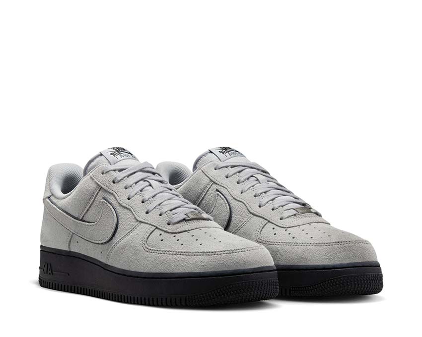  Nike Air Force 1 '07 LV8 Lt Smoke Grey/Lt Smoke Grey-Black HQ1966-001