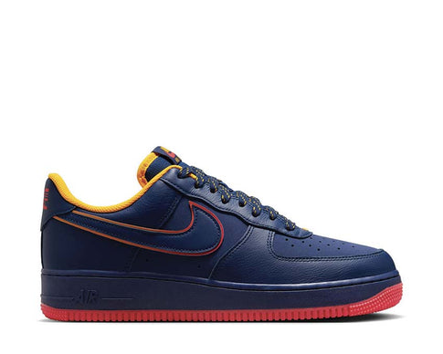 Nike Air Force 1 '07 LV8 Midnight Navy / Blue Void - LT Crimson HV5752-410