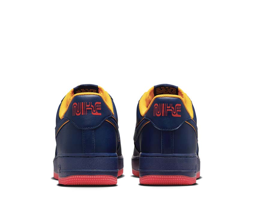 Nike Air Force 1 '07 LV8 Midnight Navy / Blue Void - LT Crimson HV5752-410