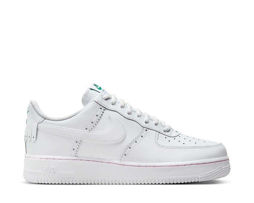 Nike Air Force 1 '07 LV8 White / White - Med Soft Pink - Malachite HF1937-100