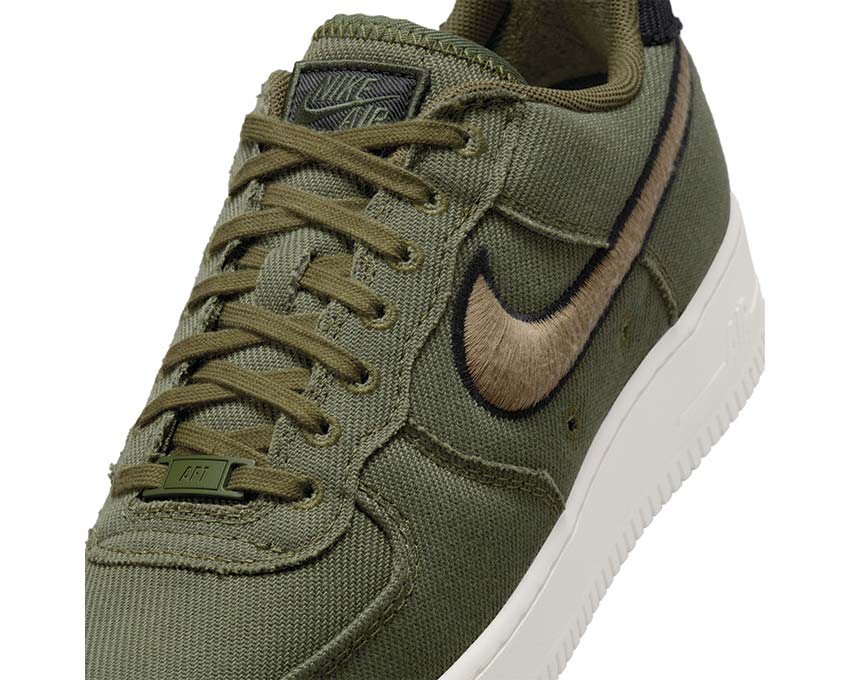  Nike Air Force 1 Low Canvas Army Olive / Matte Olive - Phantom - Black HV1204-301