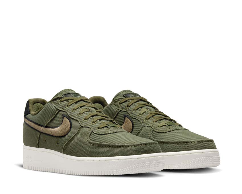  Nike Air Force 1 Low Canvas Army Olive / Matte Olive - Phantom - Black HV1204-301
