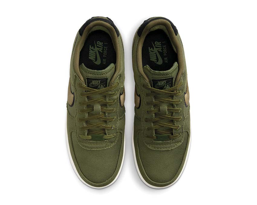  Nike Air Force 1 Low Canvas Army Olive / Matte Olive - Phantom - Black HV1204-301