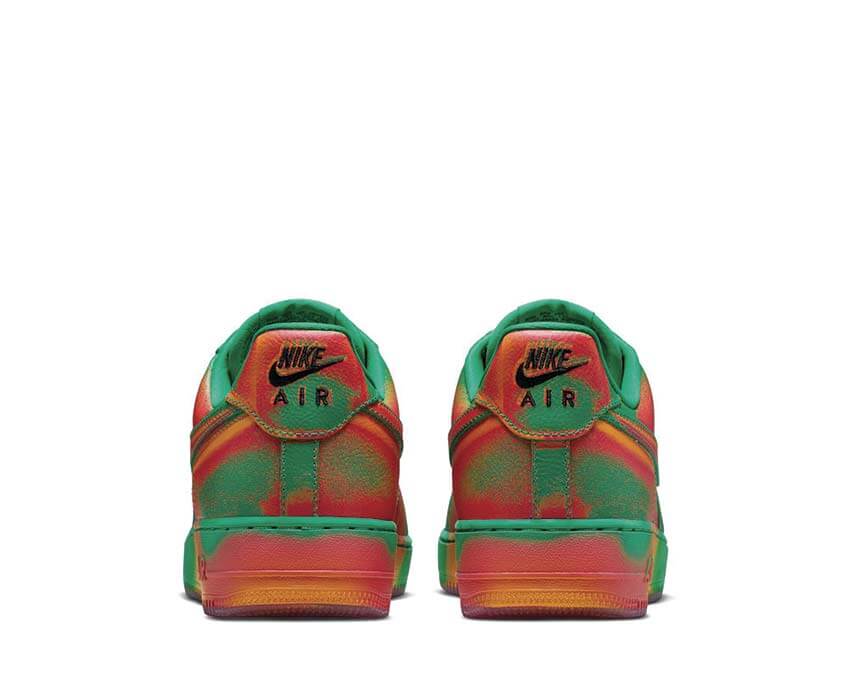 Nike Air Force 1 Low Retro Heat Wave dettaglio — ricamo Heat Wave