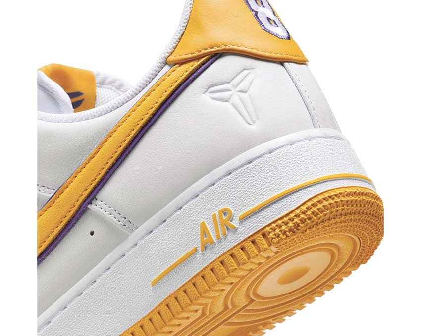 Nike Air Force 1 Low Retro QS KB White / Varsity Maize - Varsity Purple FZ1151-100