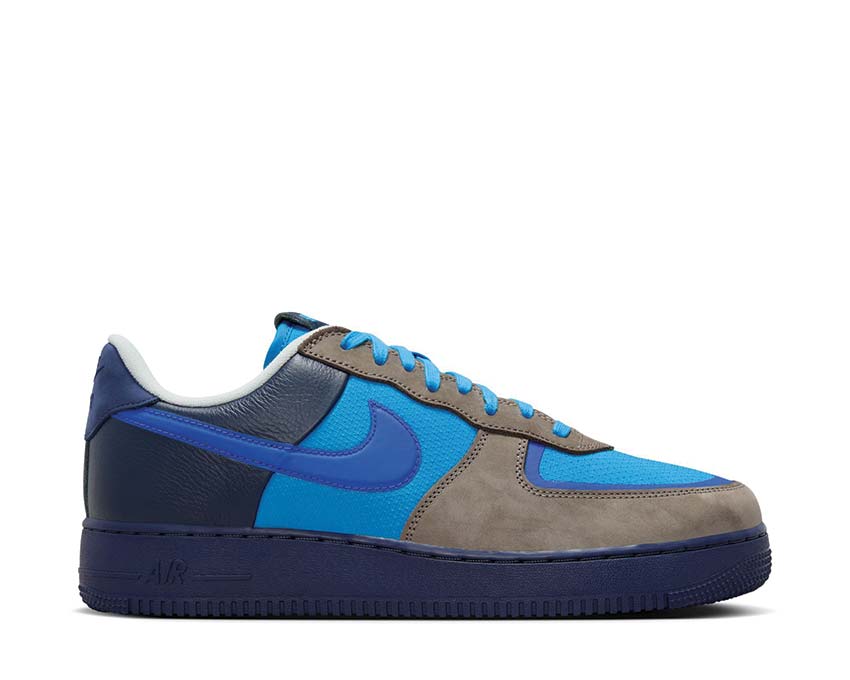Nike Air Force 1 Low SP Soft Grey / Varsity Royal - Harbor Blue HF5516-001