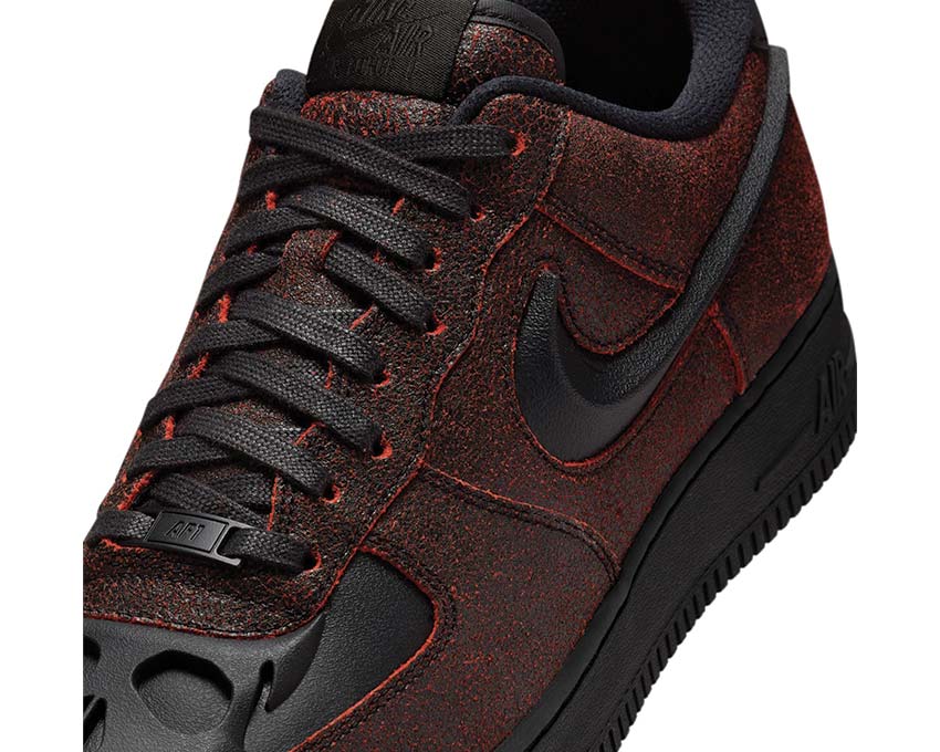 Nike Air Force 1 Retro HWN QS One Black / Black - Crimson HV2016-001