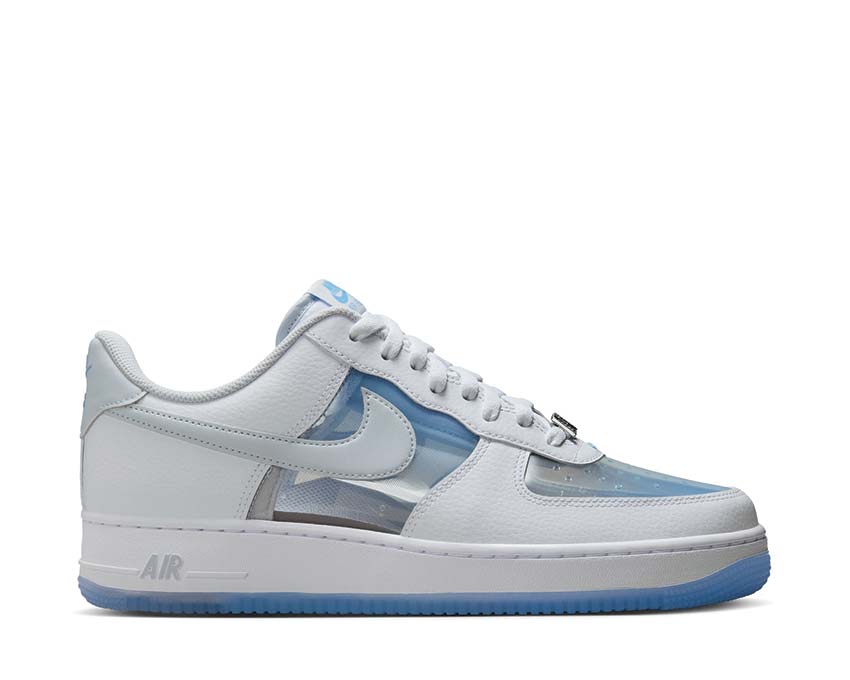  Nike Air Force 1 Retro White/Pure Platinum-University Blue IB5724-100 