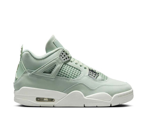  Nike Air Jordan 4 Retro "Abundance" Seafoam / Sail - Metallic Silver HV0823-003 