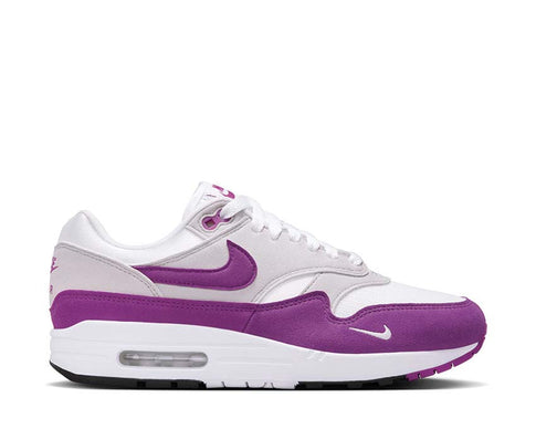 Nike Air Max 1'87 W White / Bold Berry-Neutral Grey-Black HF1194-101