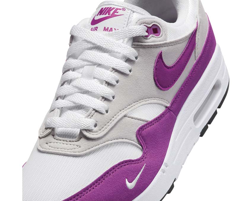 Nike Air Max 1'87 W White / Bold Berry-Neutral Grey-Black HF1194-101