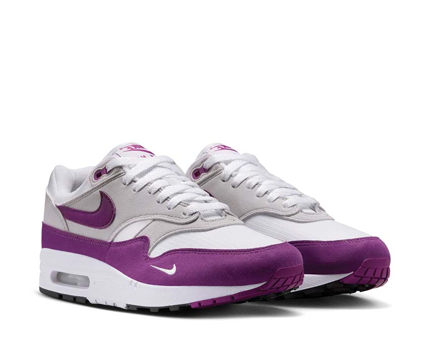 Nike Air Max 1'87 W White / Bold Berry-Neutral Grey-Black HF1194-101