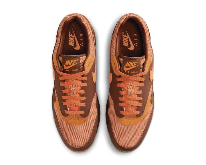  Nike Air Max 1 Cacao Wow / Bright Mandarin - Amber Brown HF7346-200 