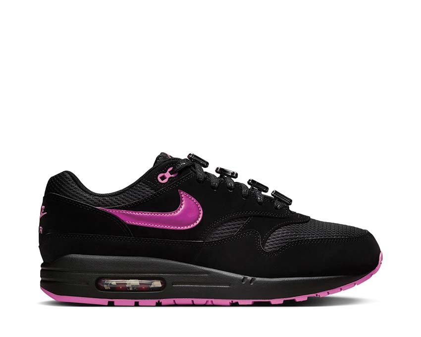 Nike Air Max 1 Premium Black / Playfull Pink - University Red HV2302-001