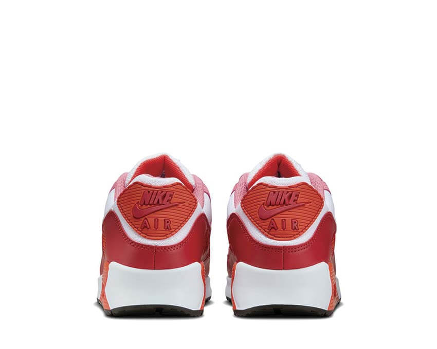Nike Air Max 90 Peony Detail — Einsätze Farbe Peony