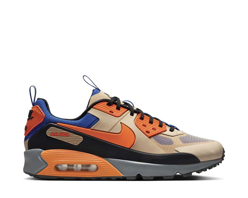 Nike Air Max 90 Drift Ratan / Brigh Mandarin - Hyper Royal Black FB2877-200