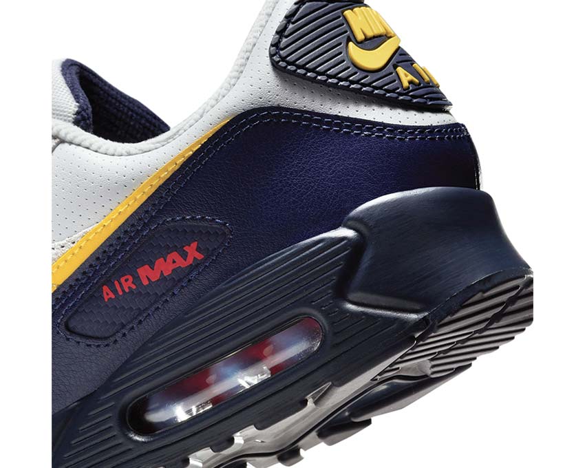 Nike Air Max 90 Neutral Grey / Tour Yellow - Obsidian IF0670-001