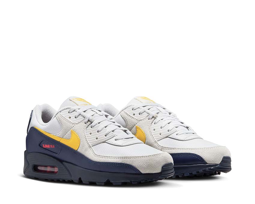 Nike Air Max 90 Neutral Grey / Tour Yellow - Obsidian IF0670-001