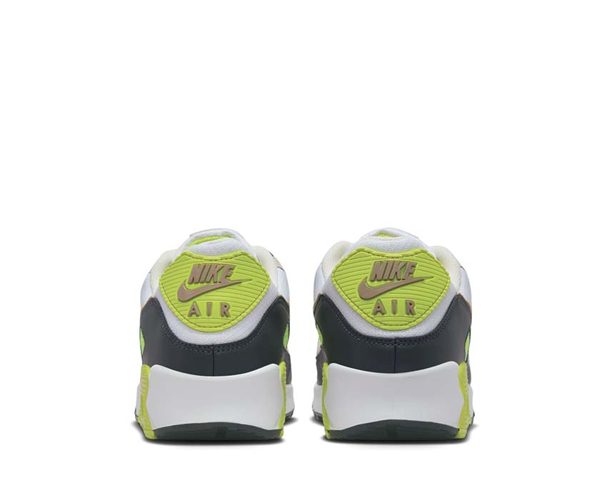 Nike Air Max 90 White / Khaki - Cyber - DK Smoke Grey DM0029-107