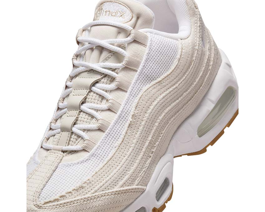 Nike Air Max 95 OG LT Orewood Brn / White - Gym Red HM4743-100 