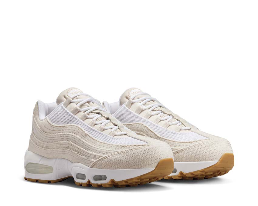 Nike Air Max 95 OG LT Orewood Brn / White - Gym Red HM4743-100 