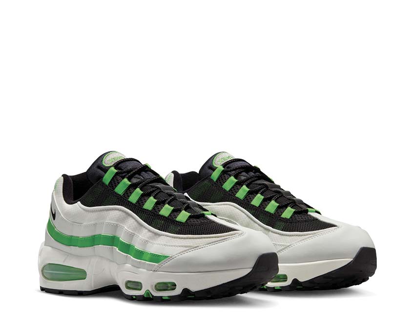  Nike Air Max 95 OG Summit White / Black - Green Gusto IB1667-100