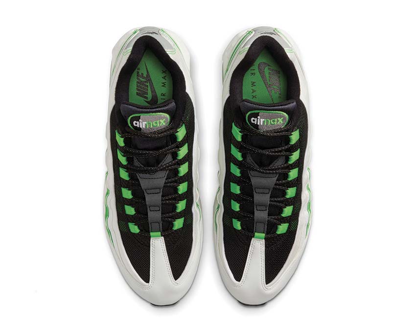  Nike Air Max 95 OG Summit White / Black - Green Gusto IB1667-100