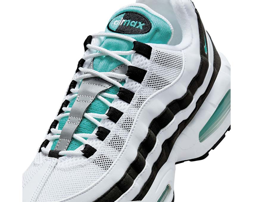 Nike Air Max 95 OG White / Hyper Jade - Black - Metallic Silver IM7409-100 