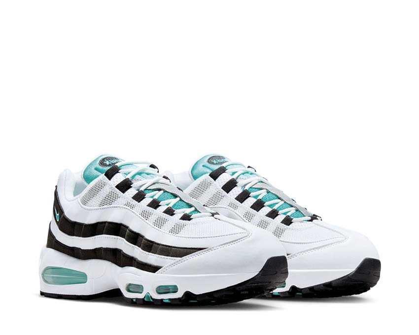 Nike Air Max 95 OG White / Hyper Jade - Black - Metallic Silver IM7409-100 