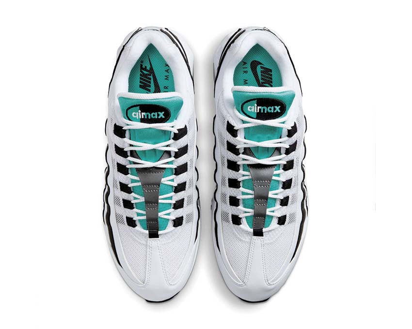 Nike Air Max 95 OG White / Hyper Jade - Black - Metallic Silver IM7409-100 