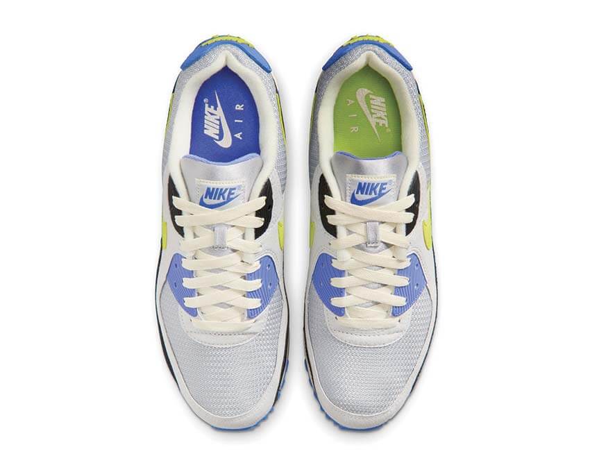 Nike Air Max 90 Wave Pack Cyber — vista tre quarti