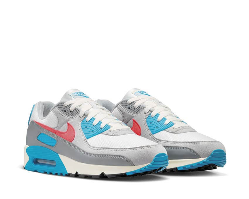 Nike Air Max 90 Wave Pack Cool Grey suola — bolla Air 90 visibile