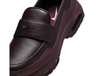 Nike Air Max Phenomena Burgundy Crush vista laterale — tomaia mesh bordeaux