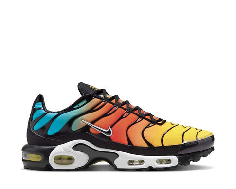 Nike Air Max Plus Black / Black - Baltic Blue - Safety Orange HV2526-001