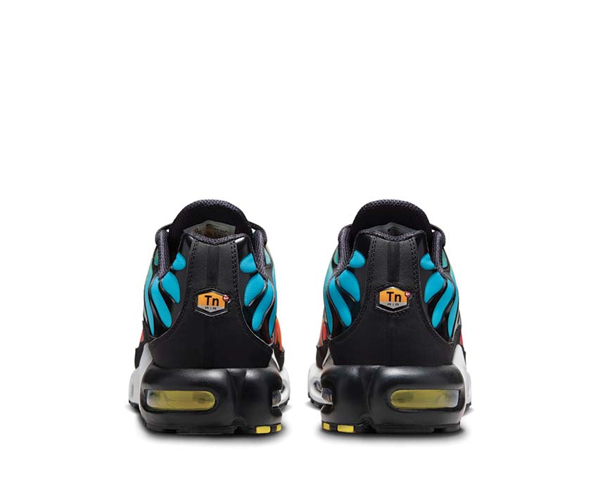 Nike Air Max Plus Black / Black - Baltic Blue - Safety Orange HV2526-001