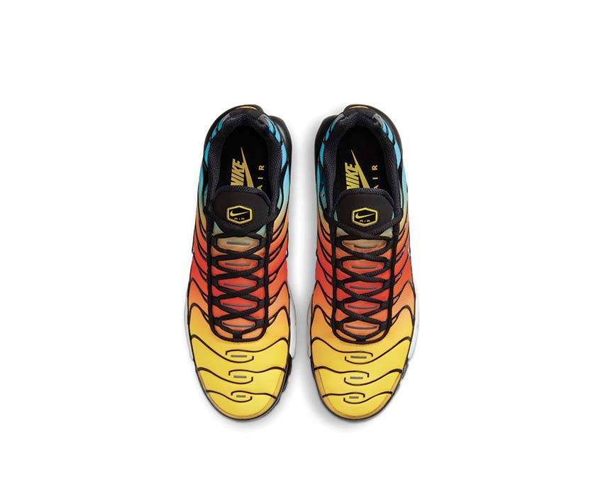 Nike Air Max Plus Black / Black - Baltic Blue - Safety Orange HV2526-001