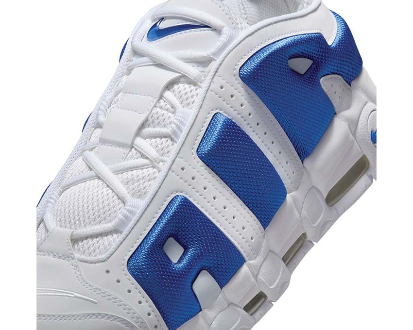 Nike Air More Uptempo Low White / Hyper Royal - Psychic Blue FZ3055-101