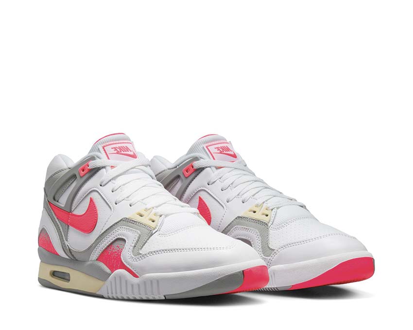 Nike Air Tech Challenge 2 White / Racer Pink / LT Smoke Grey FZ9033-100