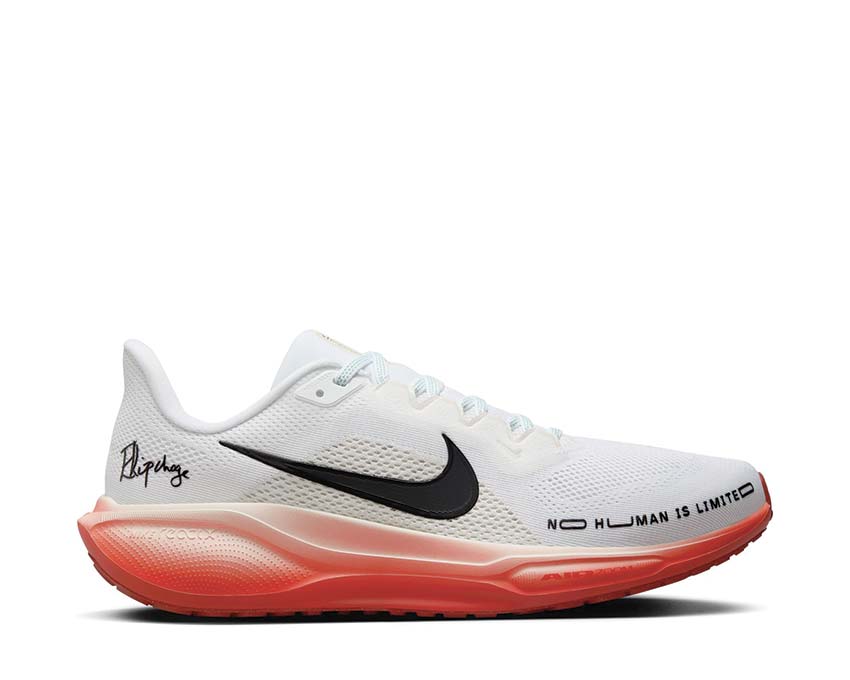 Nike Air Zoom Pegasus 41 "Eliud Kipchoge" White / Black - Pale Ivory - Dragon Red HJ7037-100