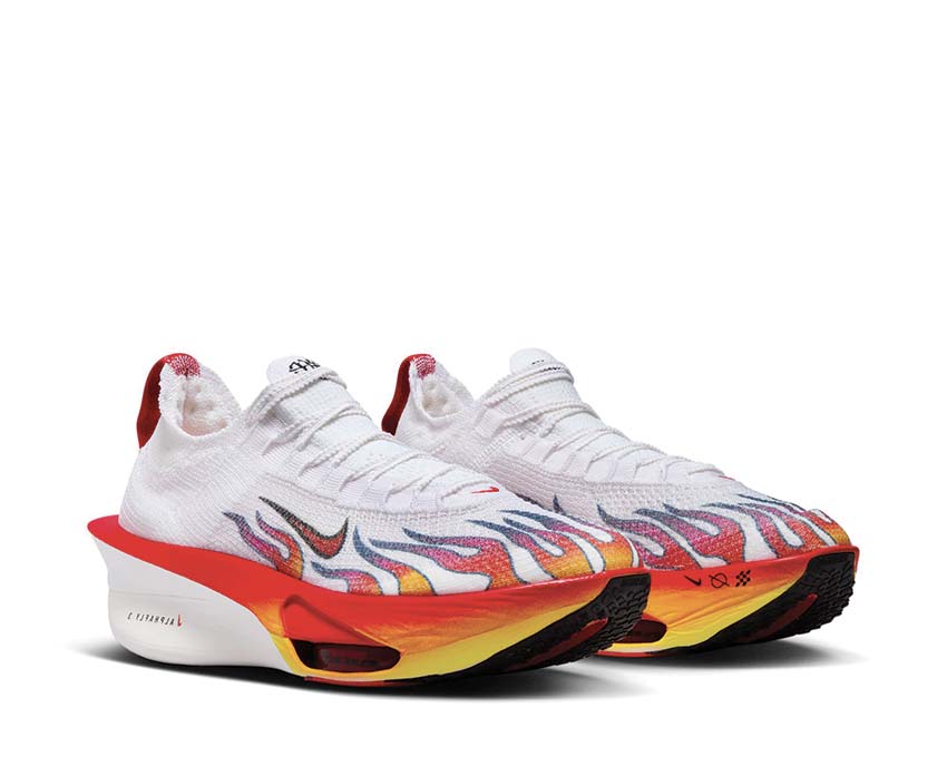 Nike Alphafly 3 Premium White / Habanero Red - Black - University Red HQ3501-100