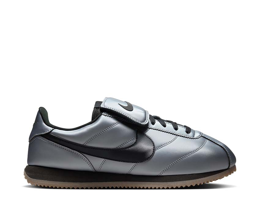 Nike Cortez LTR SE Mtlc Cool Grey / Black - Gum Dark Brown HQ3490-099