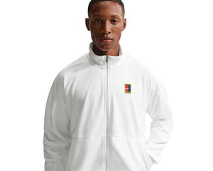 Nike Court Heritage Suit Jacket Blanc — veste costume tennis blanc premium homme | noirfonce.eu