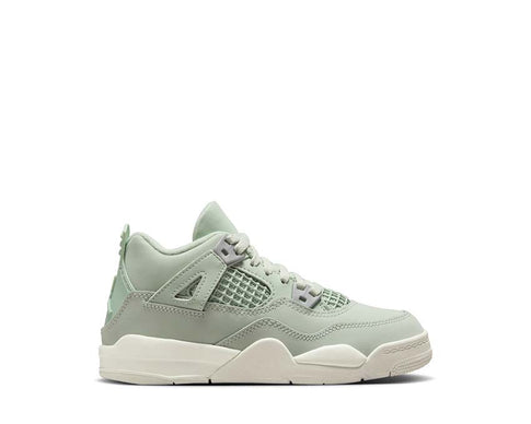 Nike Jordan 4 Retro "Abundance" Seafoam / Sail - Metallic Silver HV4385-003