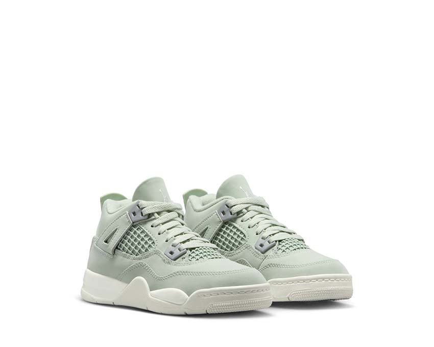 Nike Jordan 4 Retro "Abundance" Seafoam / Sail - Metallic Silver HV4385-003
