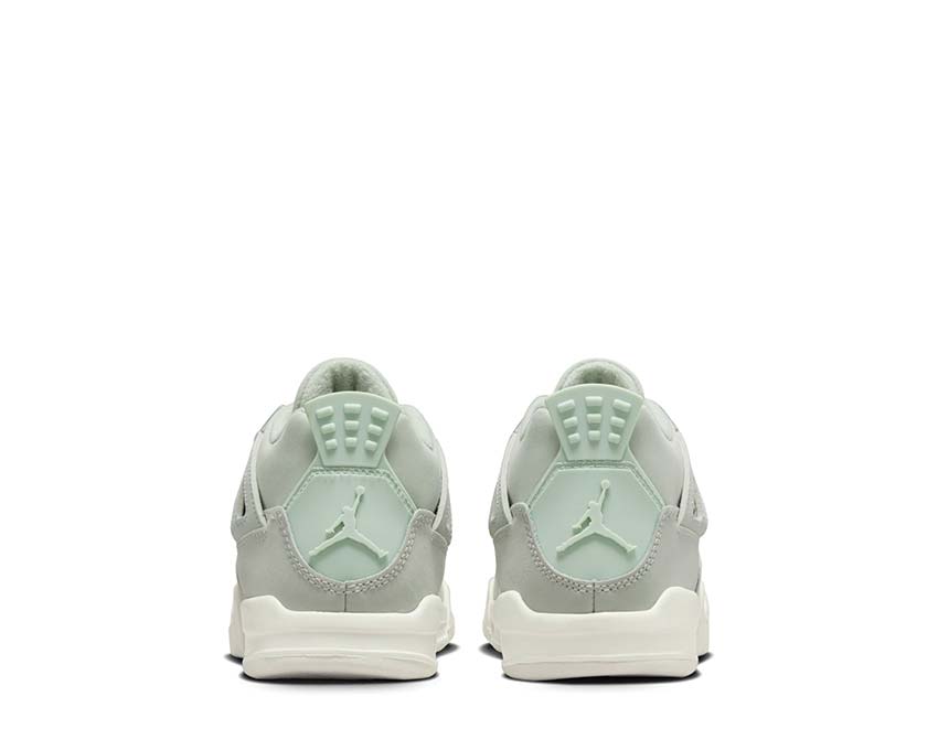 Nike Jordan 4 Retro "Abundance" Seafoam / Sail - Metallic Silver HV4385-003