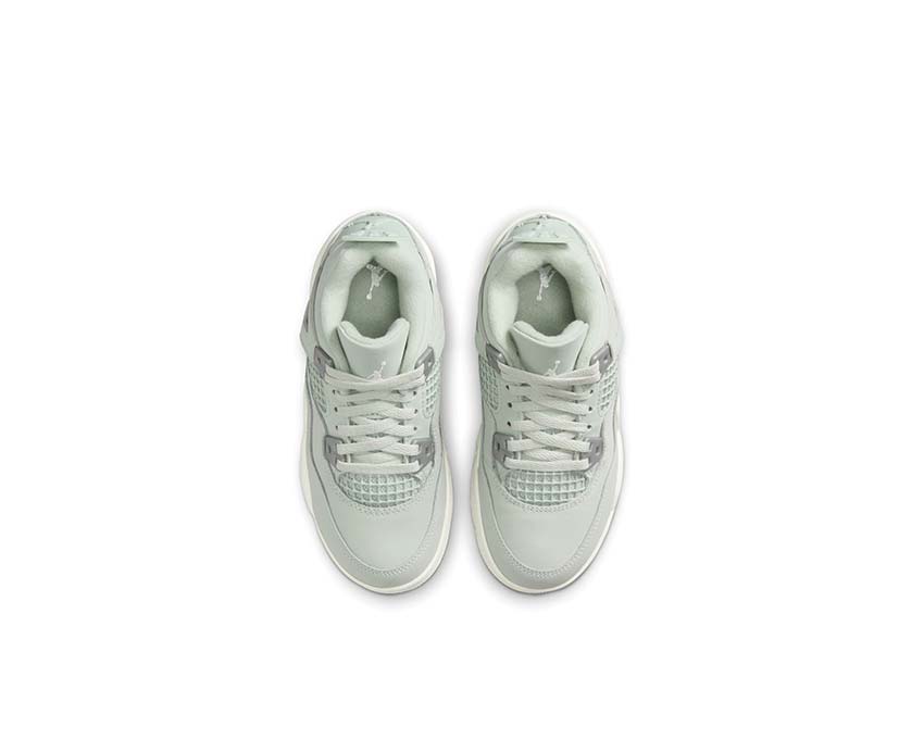 Nike Jordan 4 Retro "Abundance" Seafoam / Sail - Metallic Silver HV4385-003