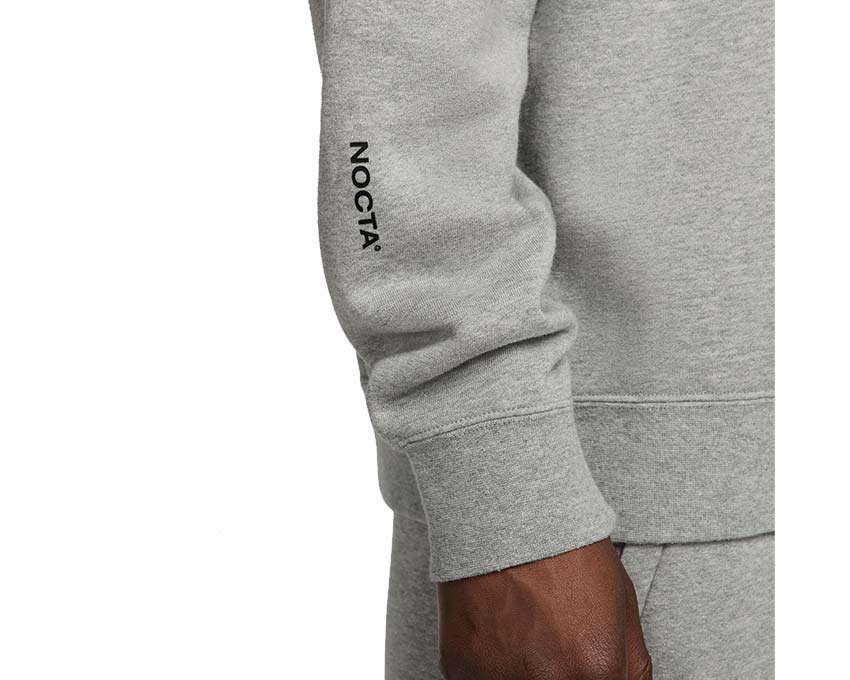Nike M NRG Nocta CS Crew Fleece DK Grey Heather / Black FN8160-063