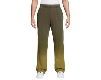 Nike NOCTA Open-Hem Fleece CS Pants Moss HJ6336-390 — pantalón hombre NOCTA Drake forro polar verde musgo