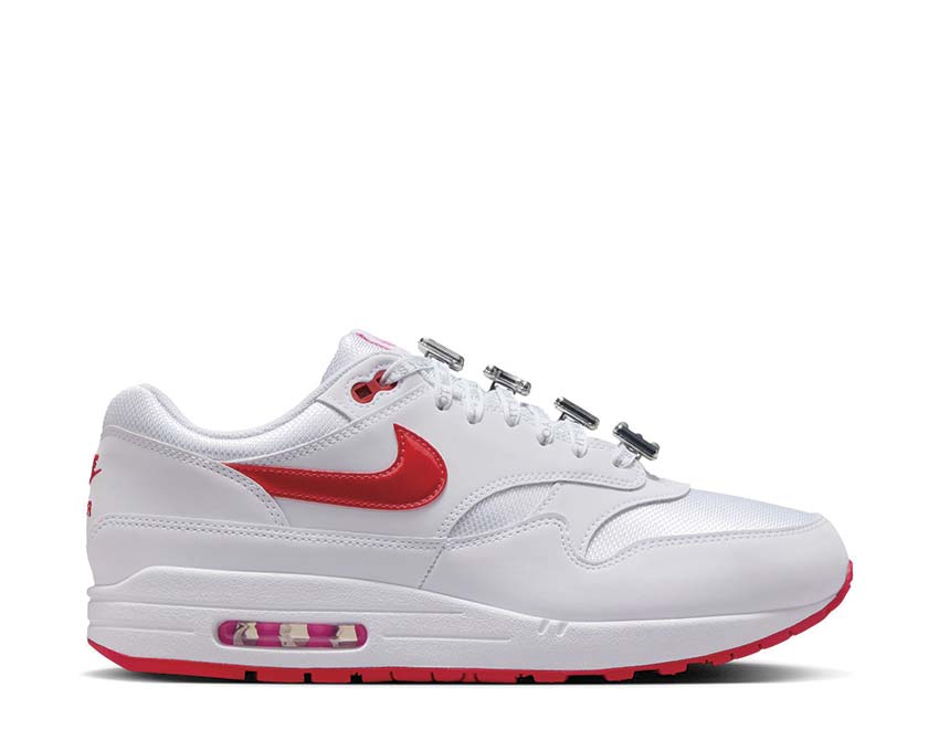 Nike Nike Air Max 1 Premium White / University Red - Playful Pink HV2303-100 